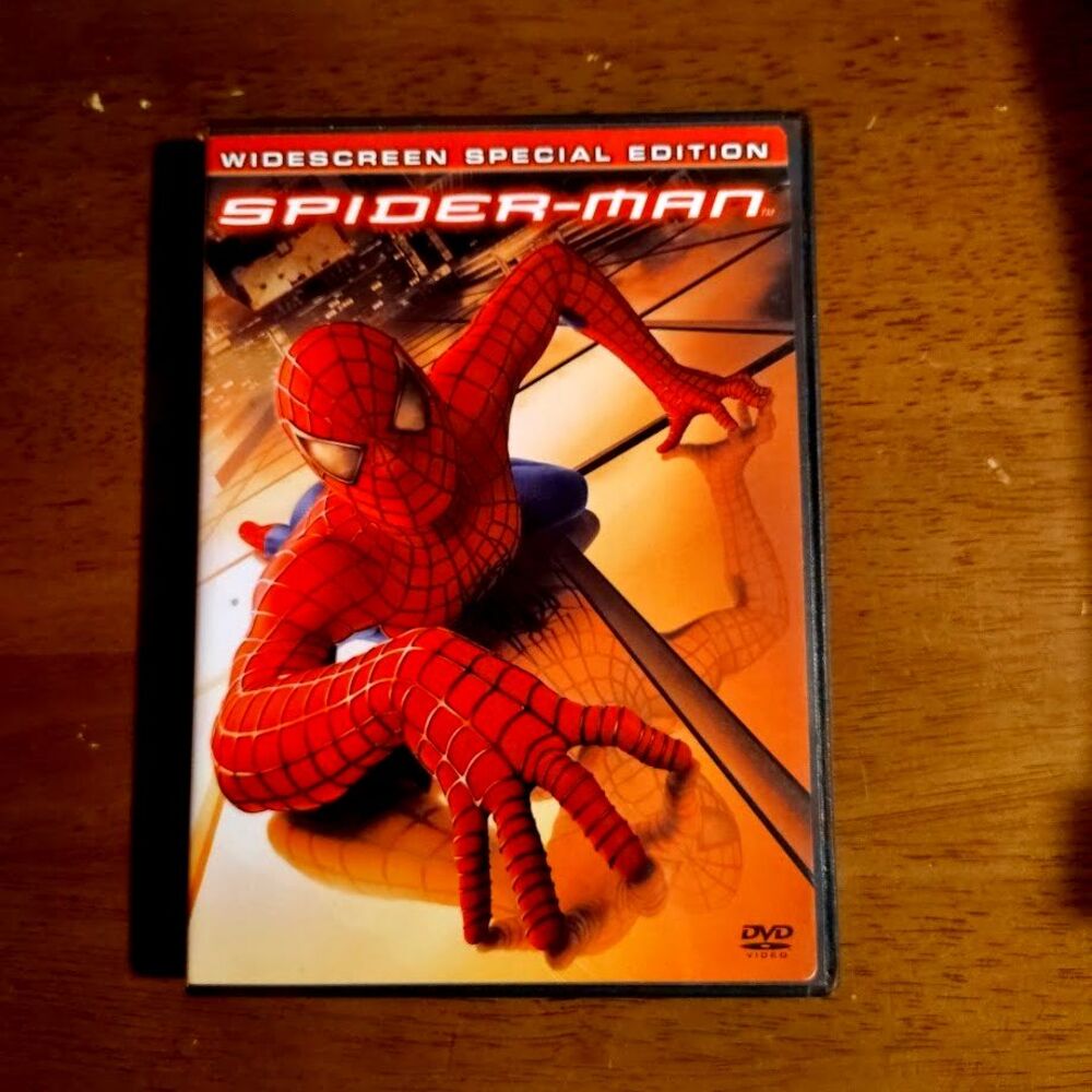 Spider Man Super Hero DVD Special Edition Widescreen 2002 Tobey Maguire PG 13